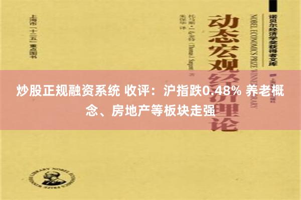 炒股正规融资系统 收评：沪指跌0.48% 养老概念、房地产等板块走强