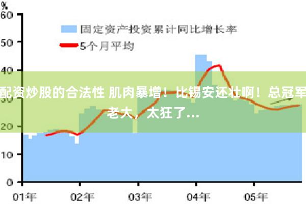 配资炒股的合法性 肌肉暴增！比锡安还壮啊！总冠军老大，太狂了...