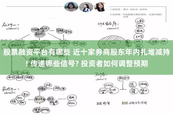 股票融资平台有哪些 近十家券商股东年内扎堆减持! 传递哪些信号? 投资者如何调整预期