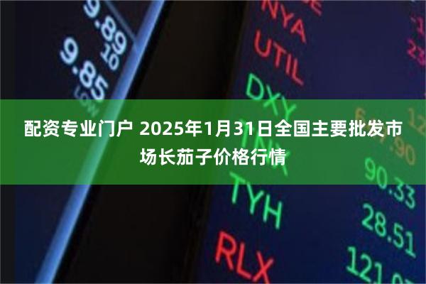 配资专业门户 2025年1月31日全国主要批发市场长茄子价格行情